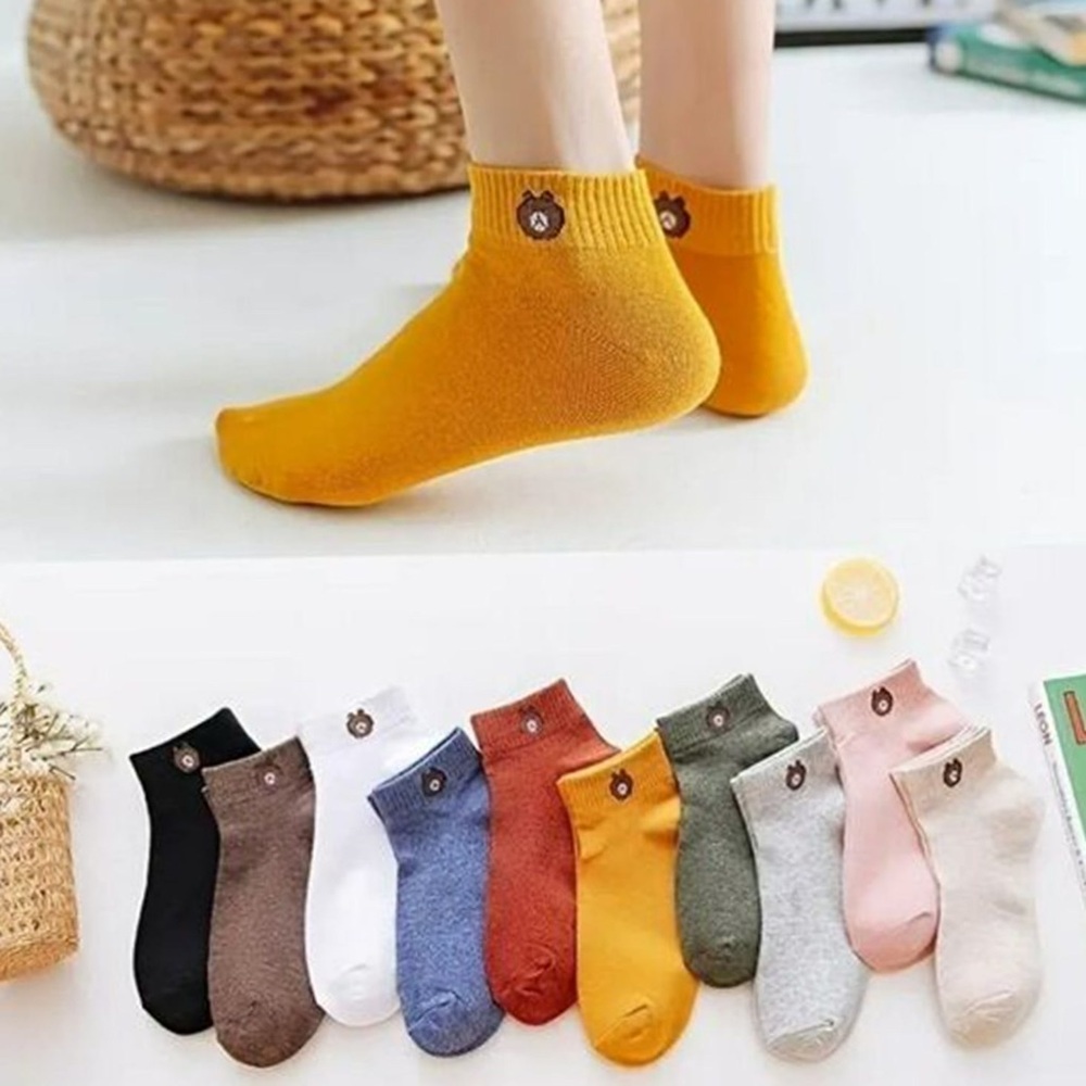 Colorful Ankle Socks Set